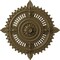 Ekena Millwork Haylynn Ceiling Medallion (Fits Canopies up to 1 1/4"), 29 1/8"OD x 1 1/4"ID x 4"P, Mississippi Mud CM29HYMMF - alternate 1